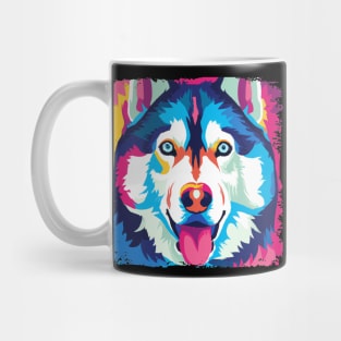 Siberian Husky Pop Art - Dog Lover Gifts Mug